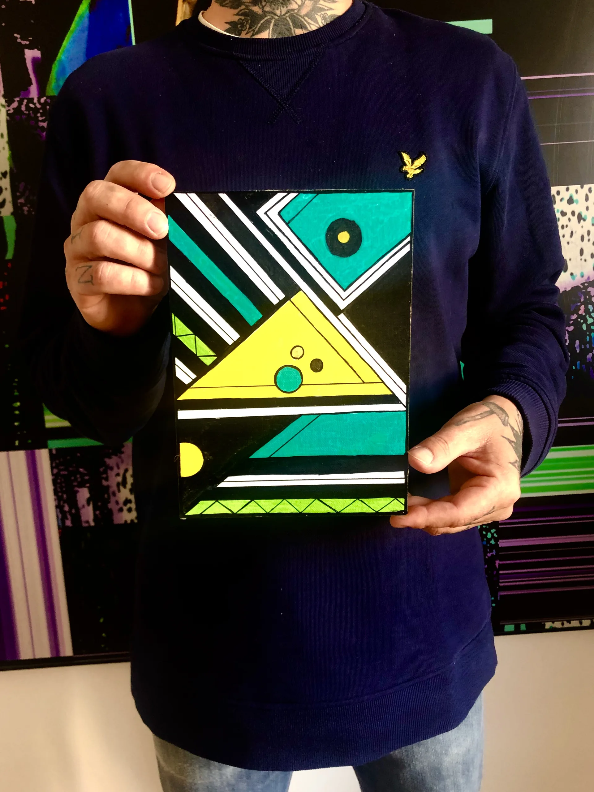 Tabla geométrica · Qbos Body Art
