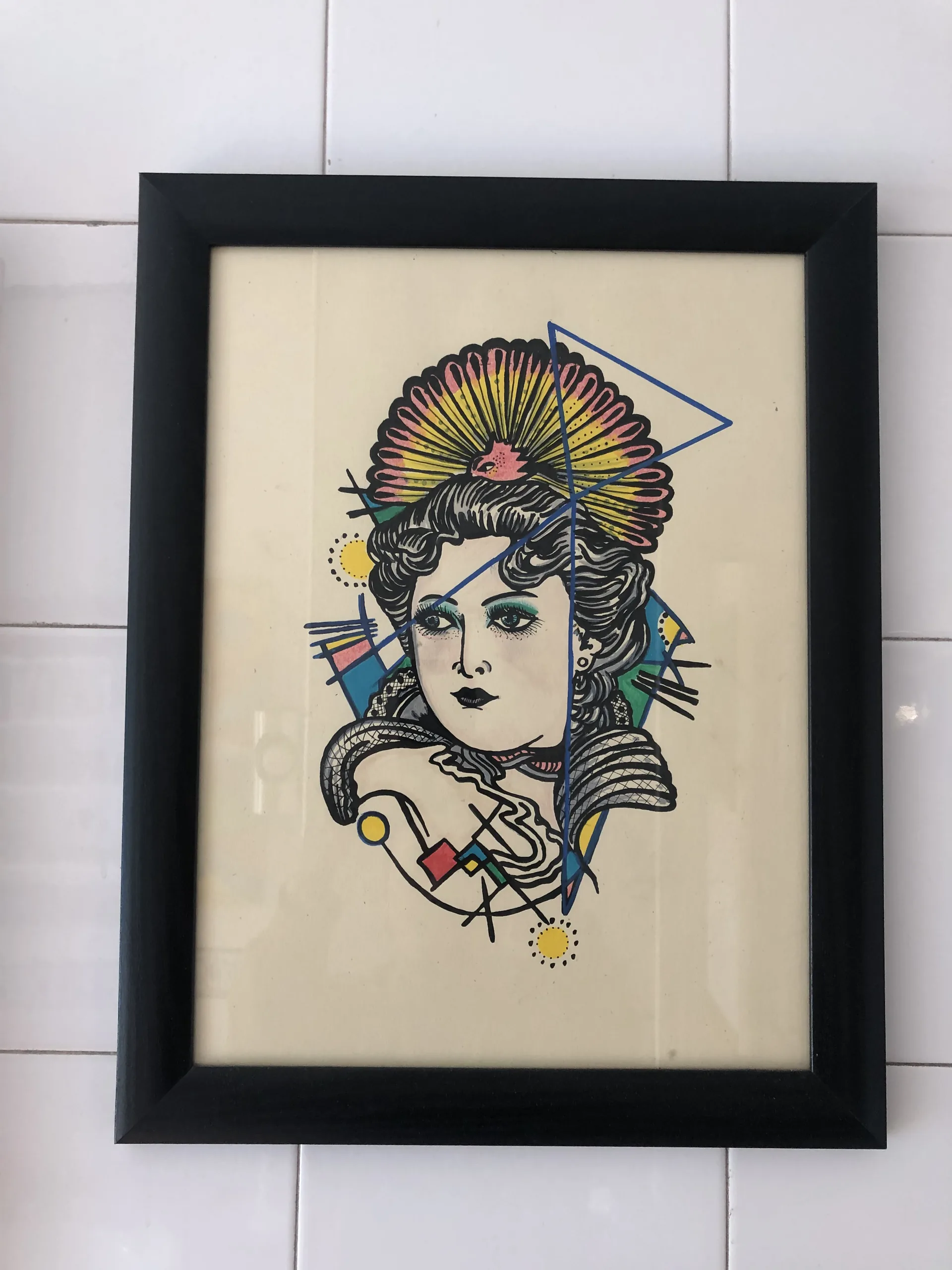 Cuadro de retrato · Qbos Body Art